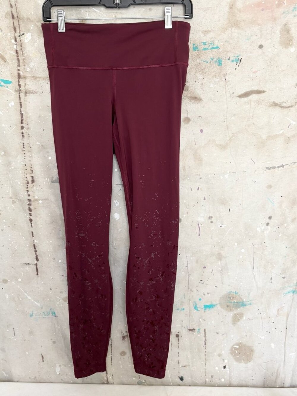 Lululemon Speed Wunder Mid-Rise Tight 28", Speckle Shine Garnet